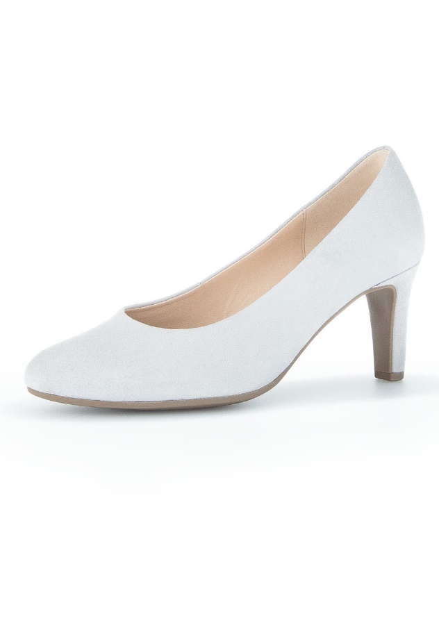 Gabor Silberne Klassische Heels