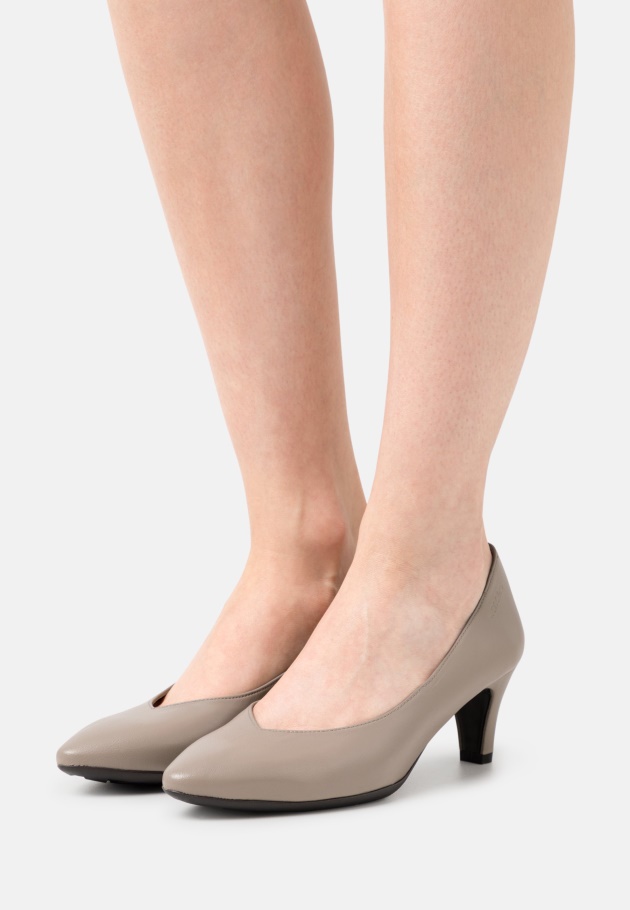 Gabor Silberne Klassische Heels