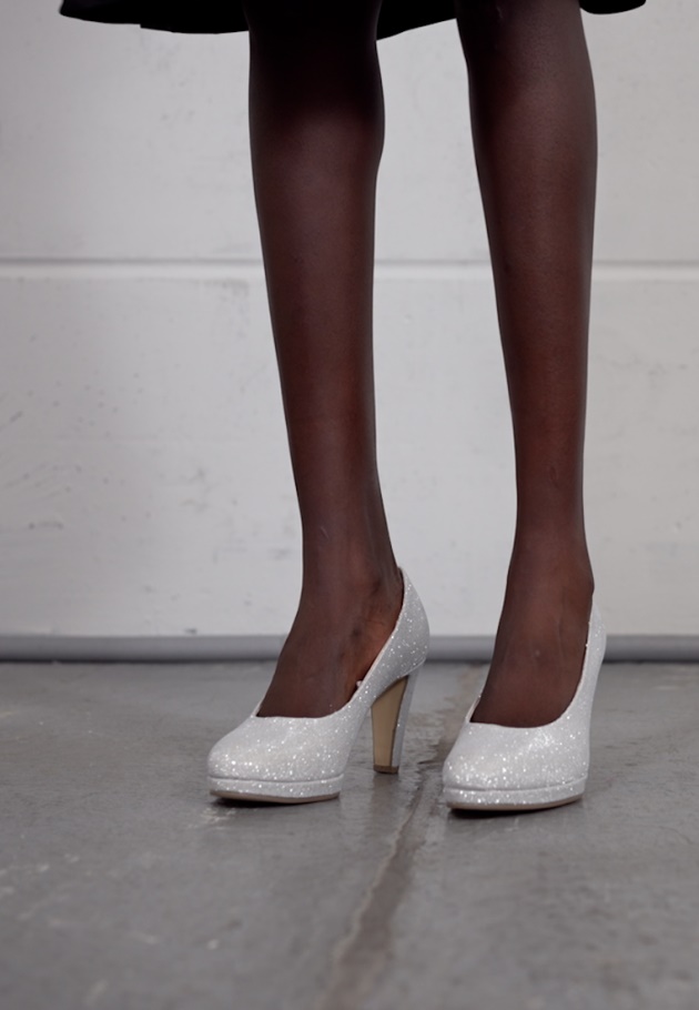 High Heels Silber Gabor