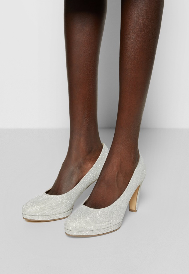 High Heels Silber Gabor