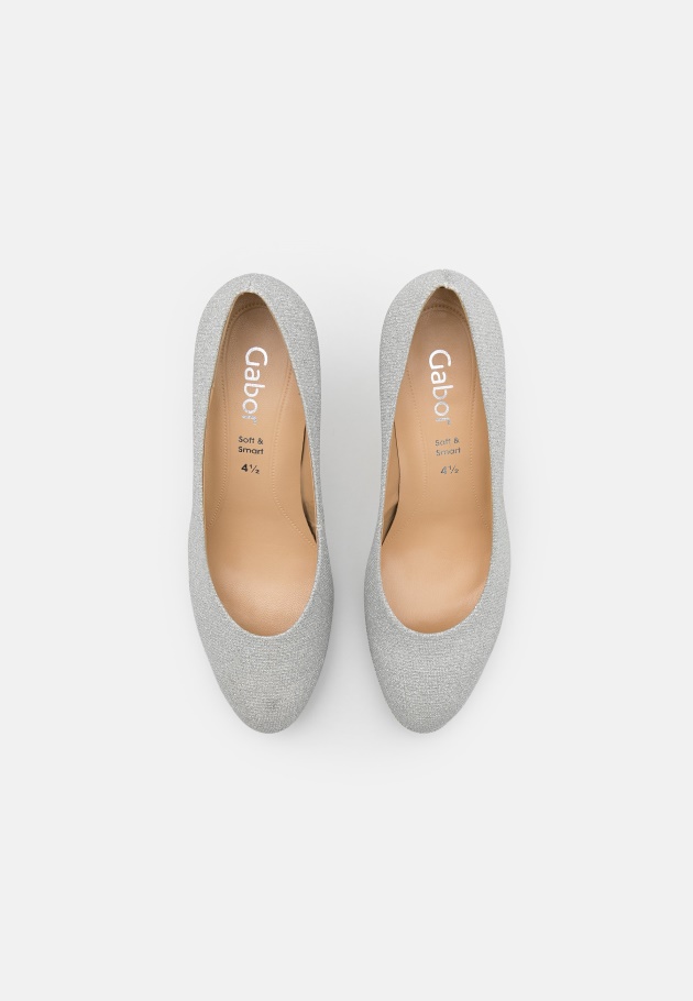 High Heels Silber Gabor