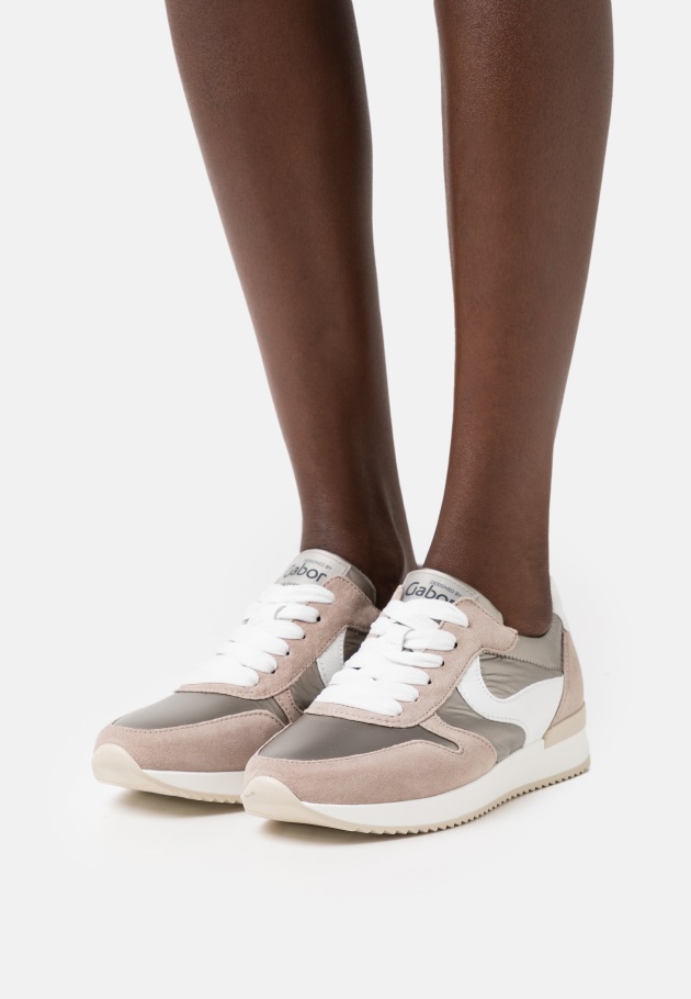 Beige Gabor-Trainer