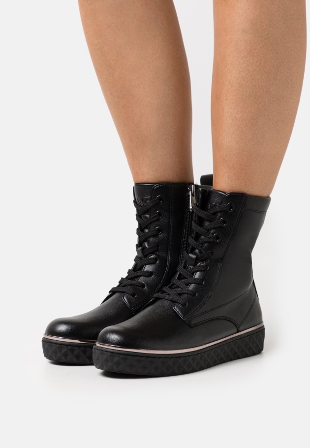 Gabor Plateaustiefeletten Karamell