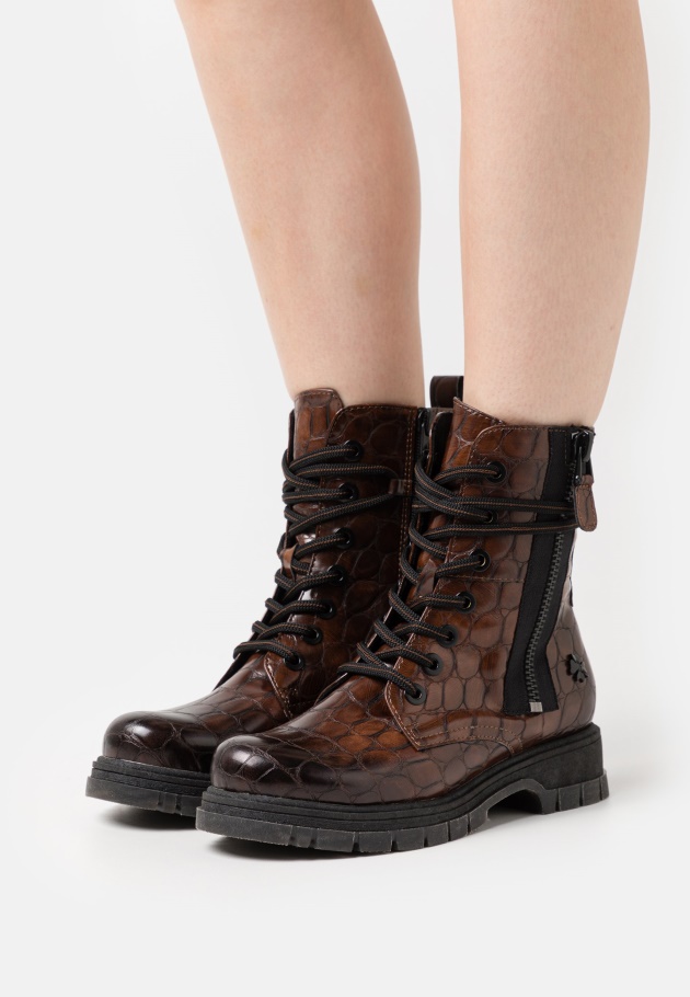 Gabor Plateaustiefeletten Karamell