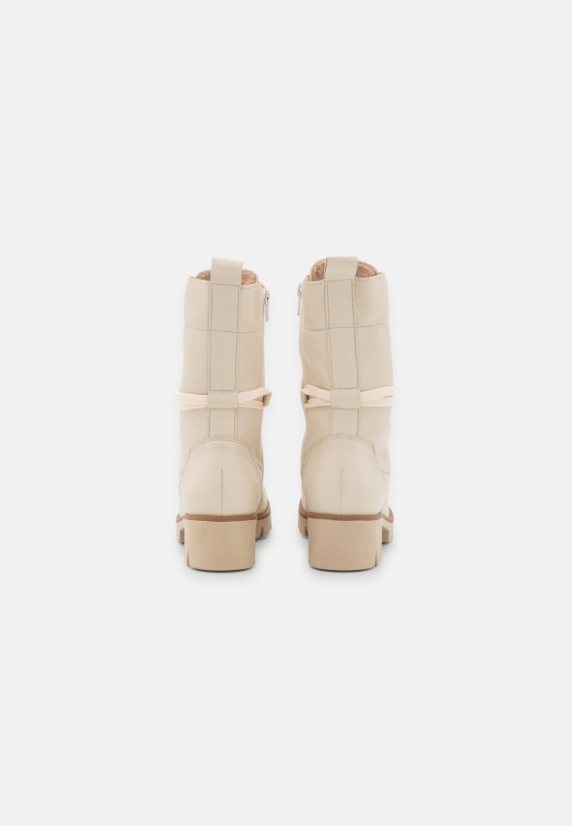 Gaborschnürstiefeletten Panna