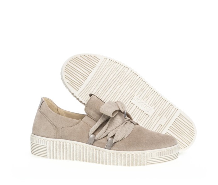 Gabor 43333.12 - Beiges Wildleder