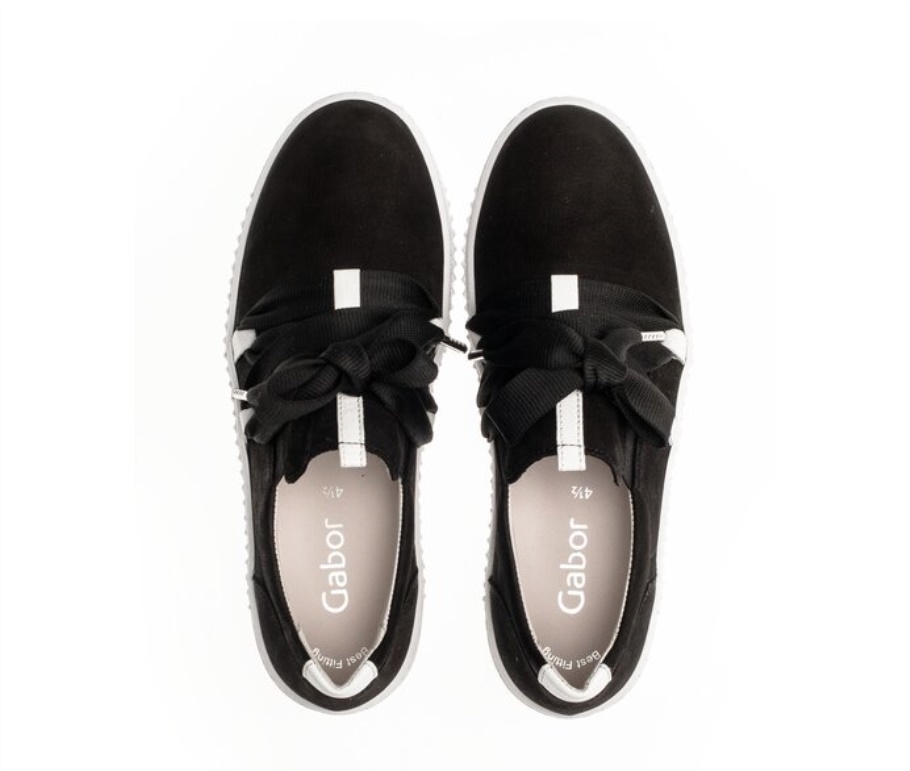 Gabor 43333.17 - Schwarzes Wildleder