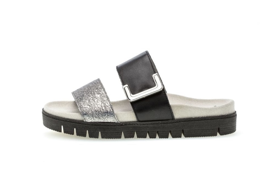 Gabor 43740.67 - Schwarzes Leder