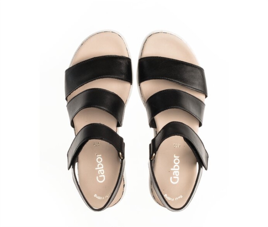 Gabor 44660.27 - Schwarzes Leder