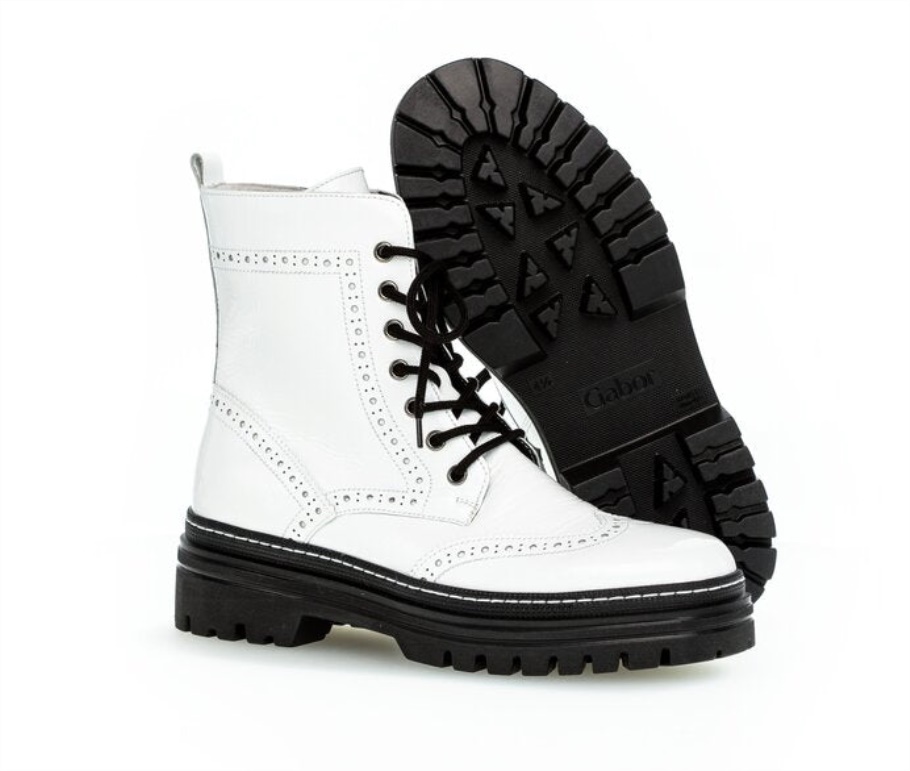 Gabor 51722.91 - Weißes Lackleder
