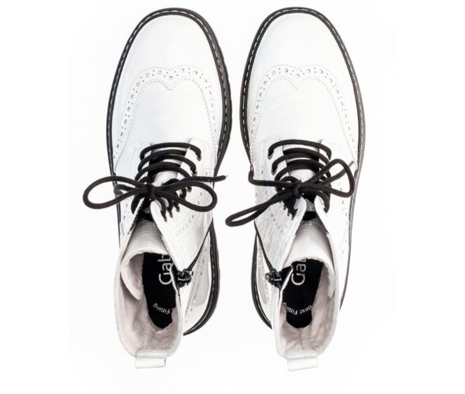 Gabor 51722.91 - Weißes Lackleder