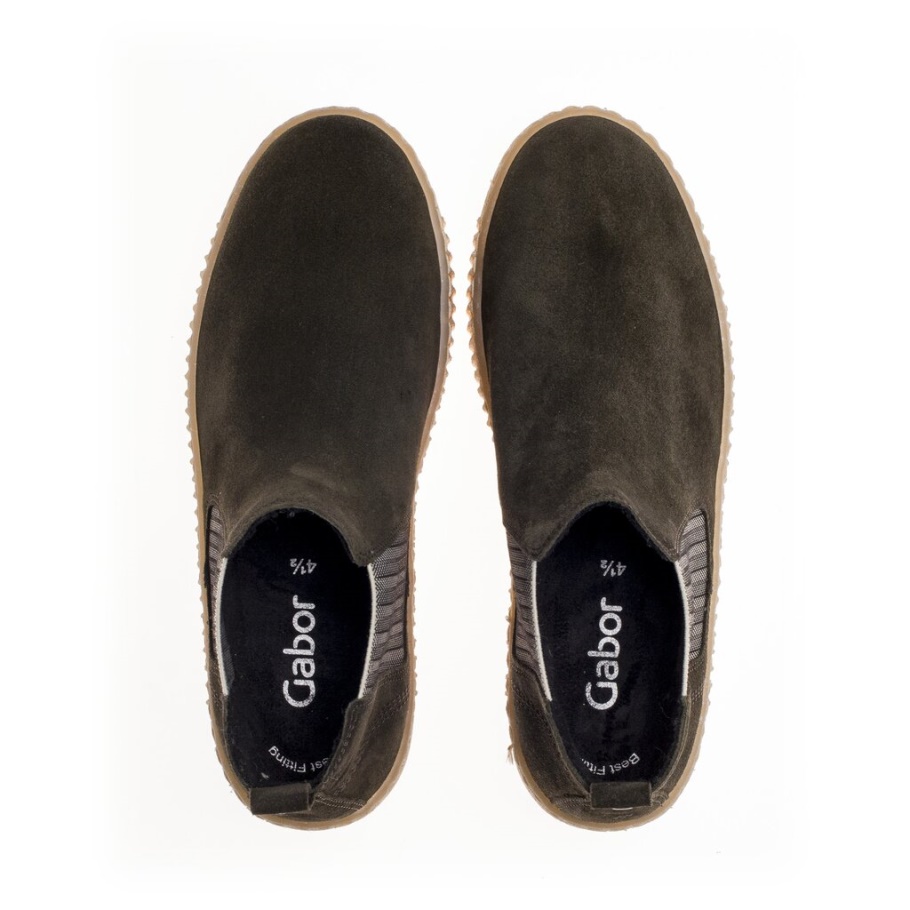 Gabor 53731.11 - Grünes Wildleder