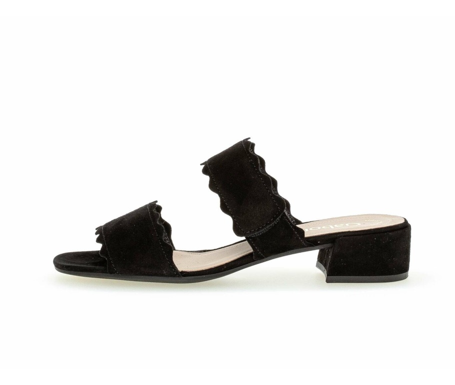 Gabor 61703.17 - Schwarzes Wildleder