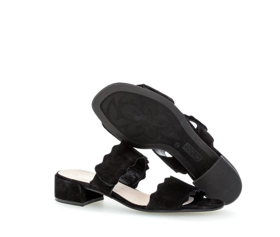 Gabor 61703.17 - Schwarzes Wildleder