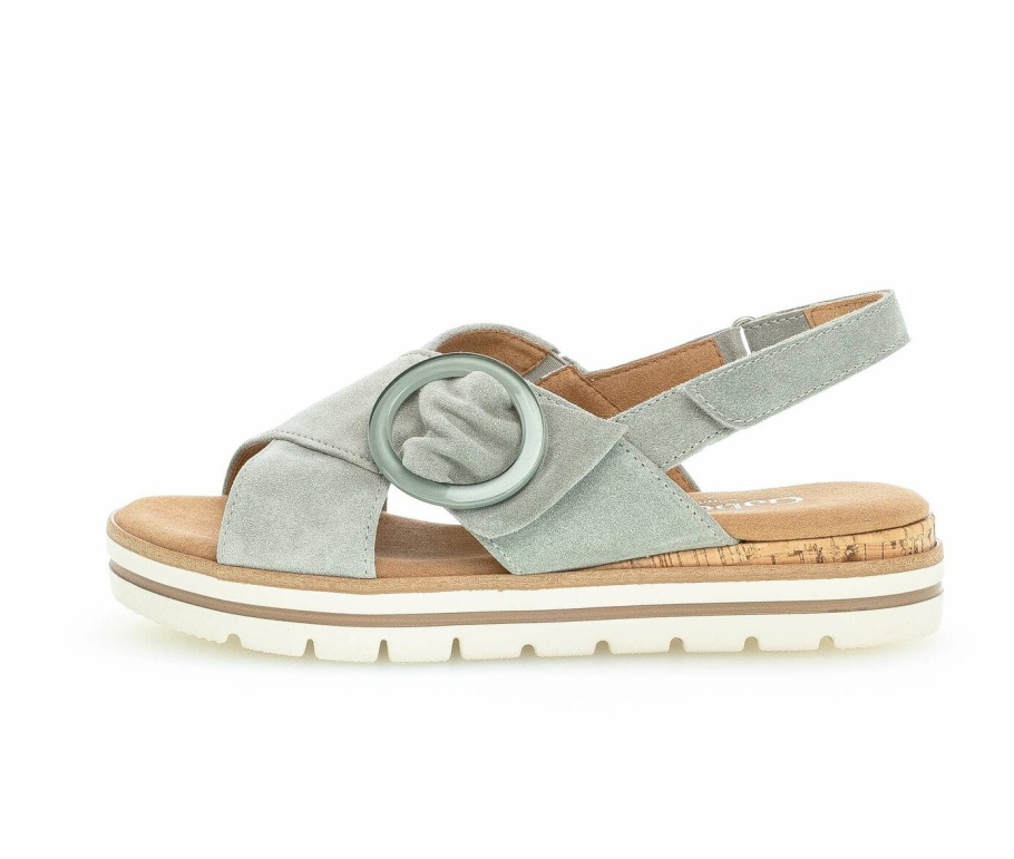 Gabor 62773.40 - Grünes Wildleder