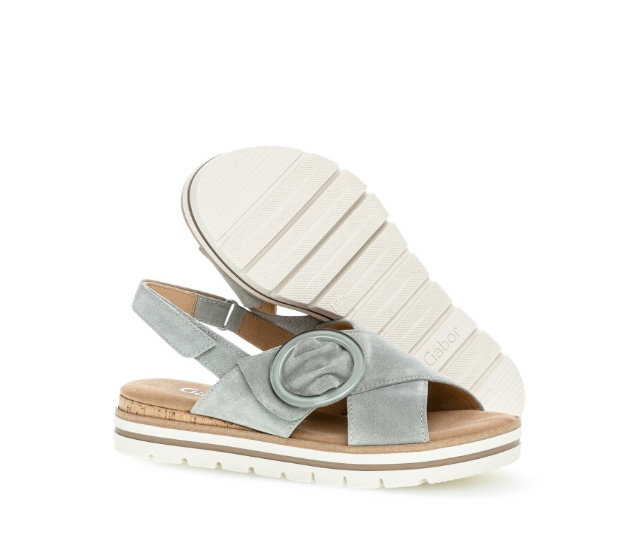 Gabor 62773.40 - Grünes Wildleder