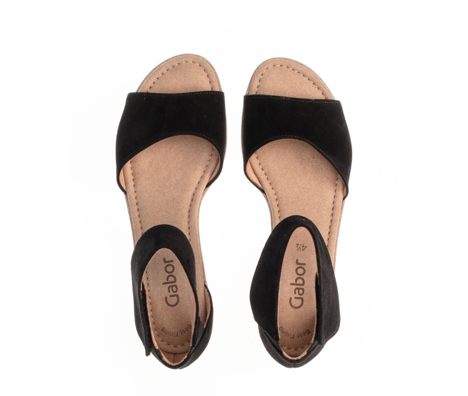 Gabor 64570.17 - Schwarzes Wildleder