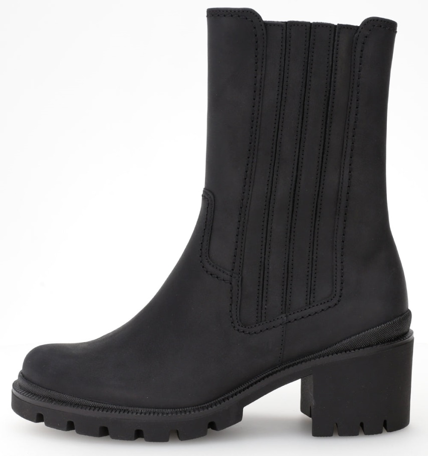 Gabor 72841.27 - Schwarz Geöltes Nubukleder