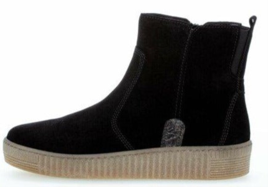 Gabor 73737.17 - Schwarzes Wildleder