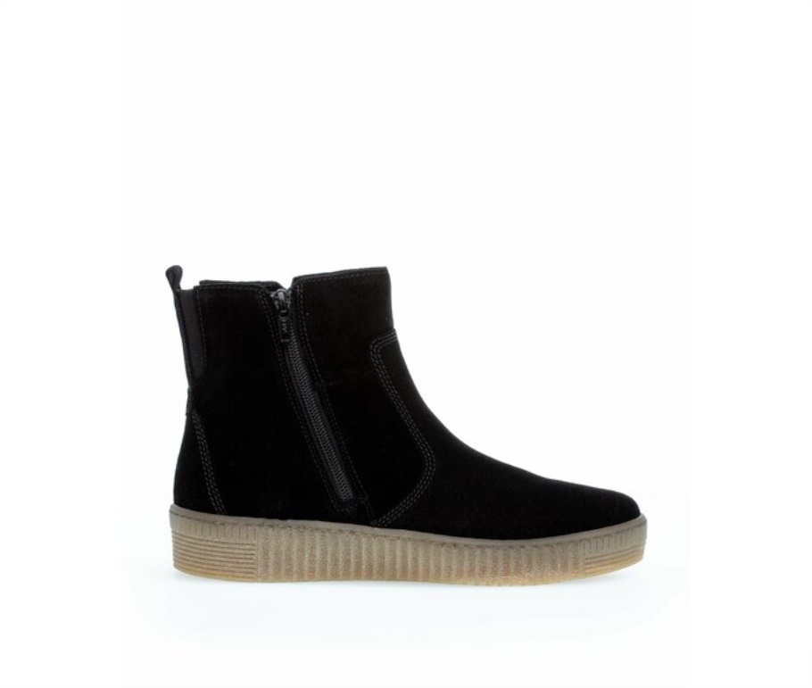 Gabor 73737.17 - Schwarzes Wildleder