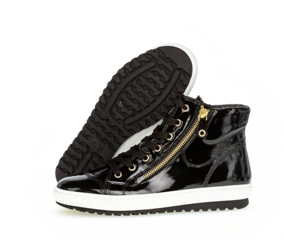 Gabor 73754.97 - Schwarzes Lackleder