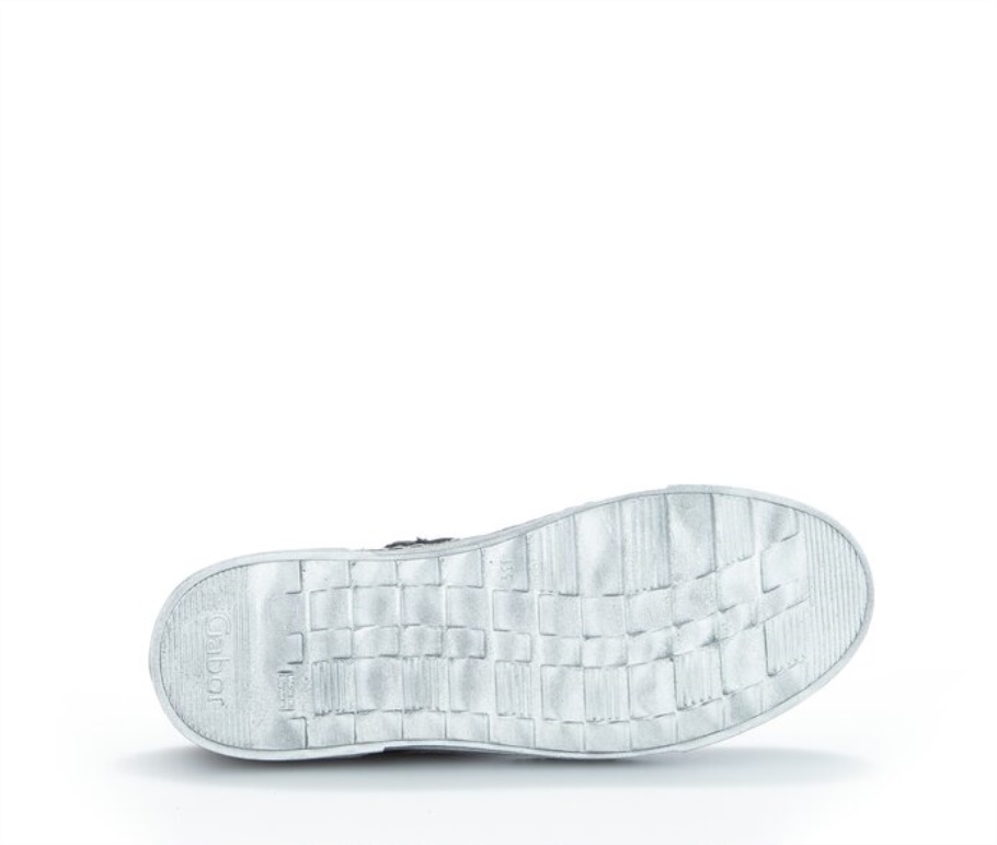 Gabor 73775.17 - Schwarzes Lammveloursleder