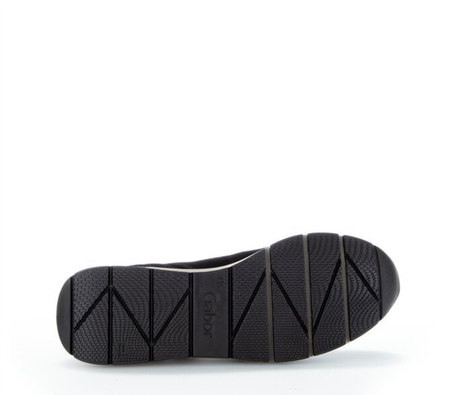 Gabor 76588.67 - Schwarzes Wildleder