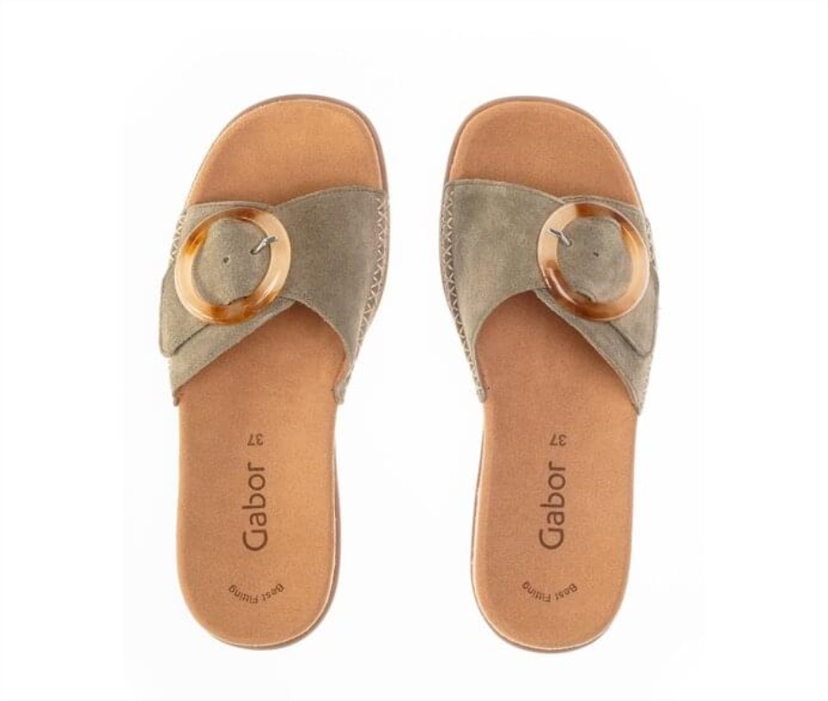 Gabor 83701-19 - Salbei Wildleder