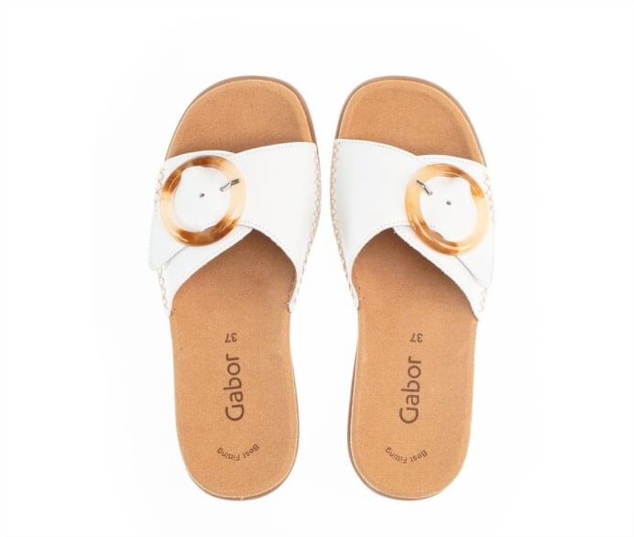 Gabor 83701-21 - Weißes Wildleder