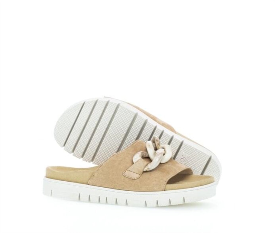 Gabor 83743-14 - Beiges Wildleder