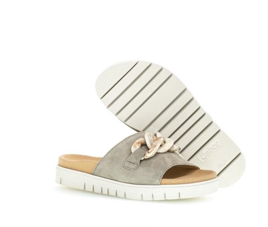 Gabor 83743-19 - Salbei Wildleder