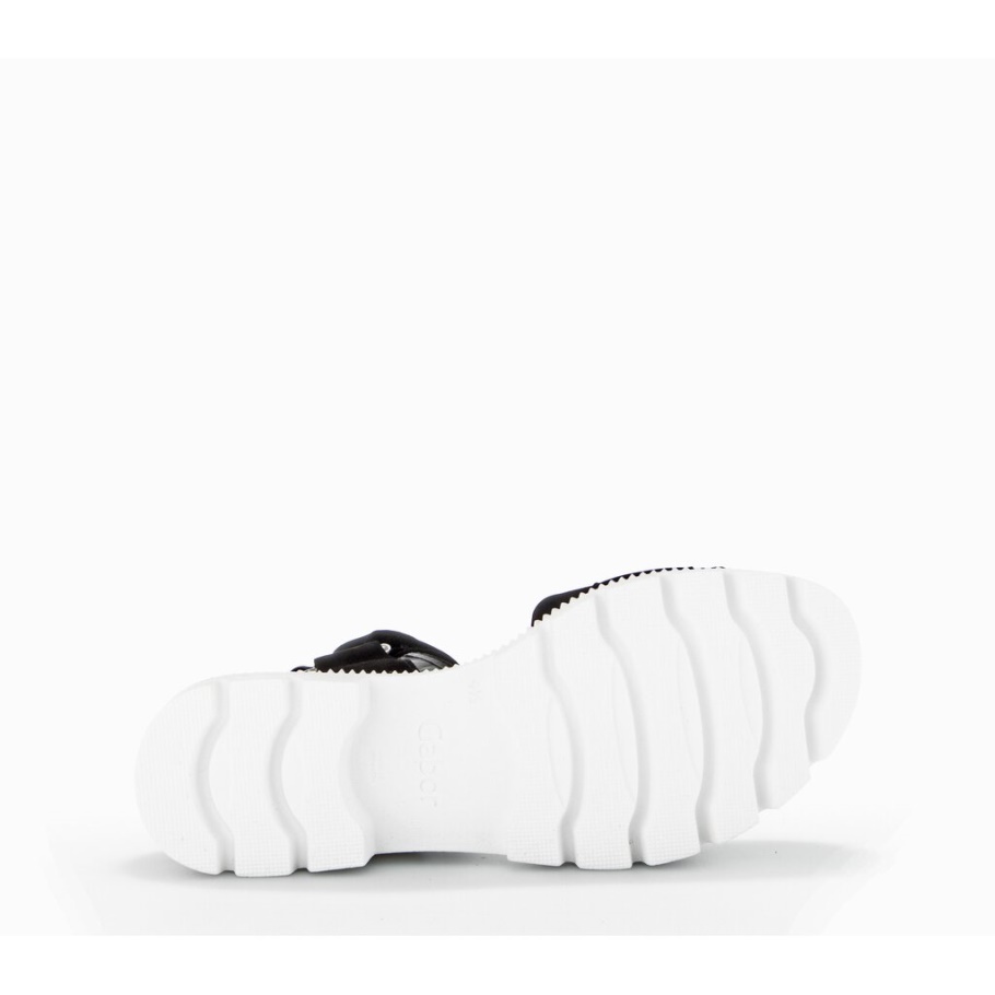 Gabor 84632-17 - Schwarzes Wildleder