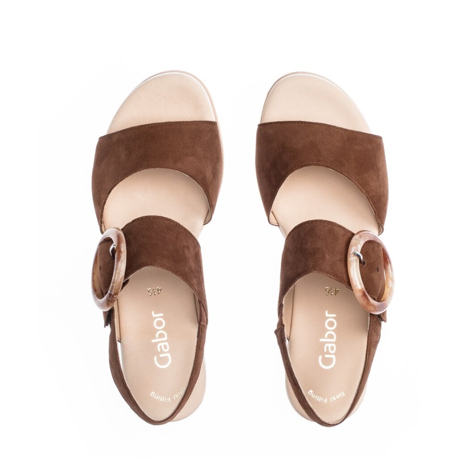 Gabor 84645-18 - Whisky-Wildleder