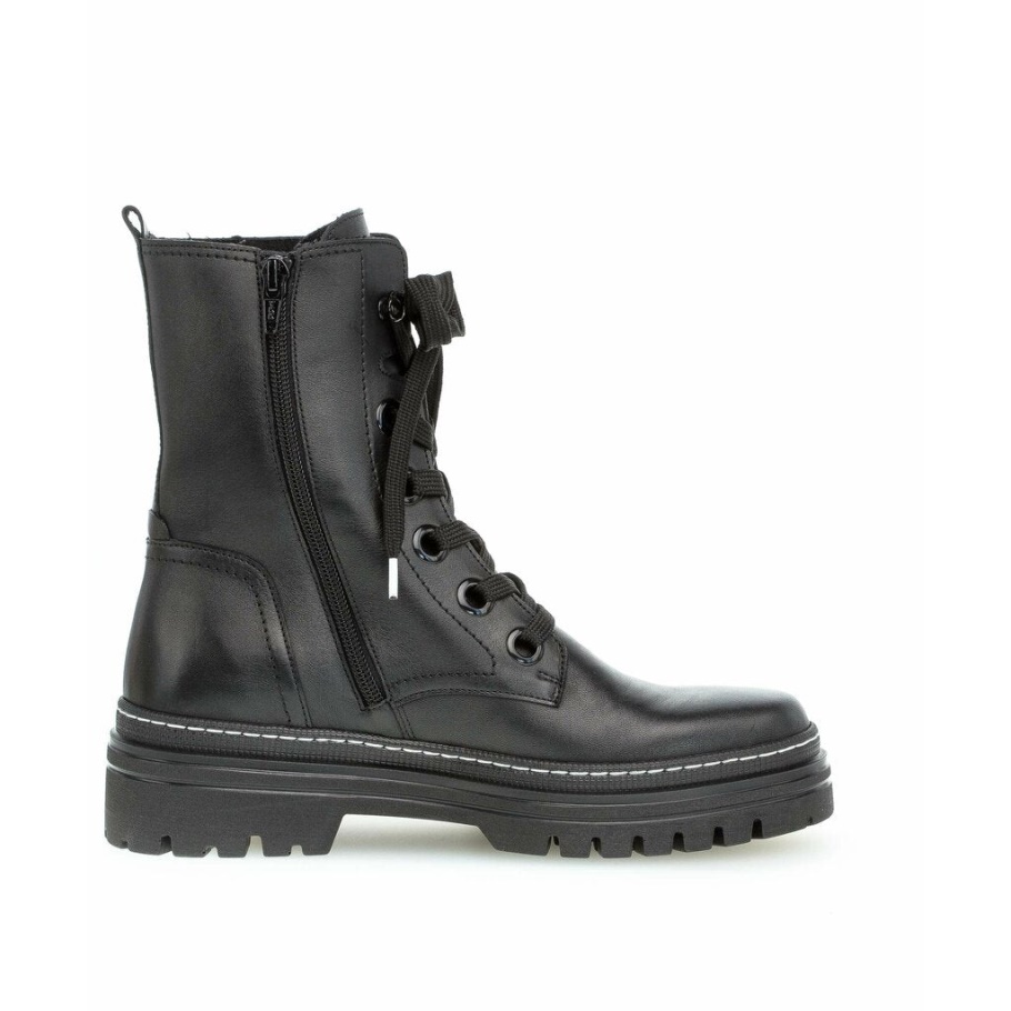 Gabor 91721-27 - Schwarzes Glattleder