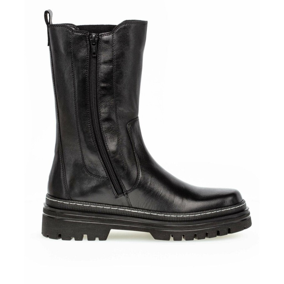 Gabor 91724-27 - Schwarzes Glattleder