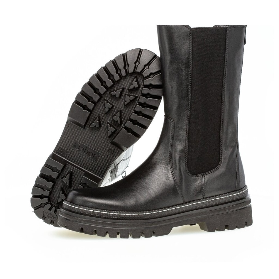 Gabor 91724-27 - Schwarzes Glattleder