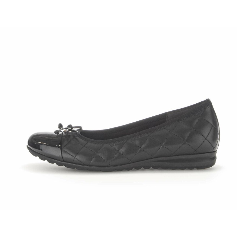 Gabor 92622-57 - Schwarzes Glattleder