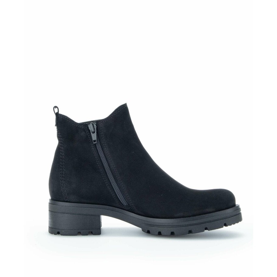 Gabor 92781-47 - Schwarzes Wildleder