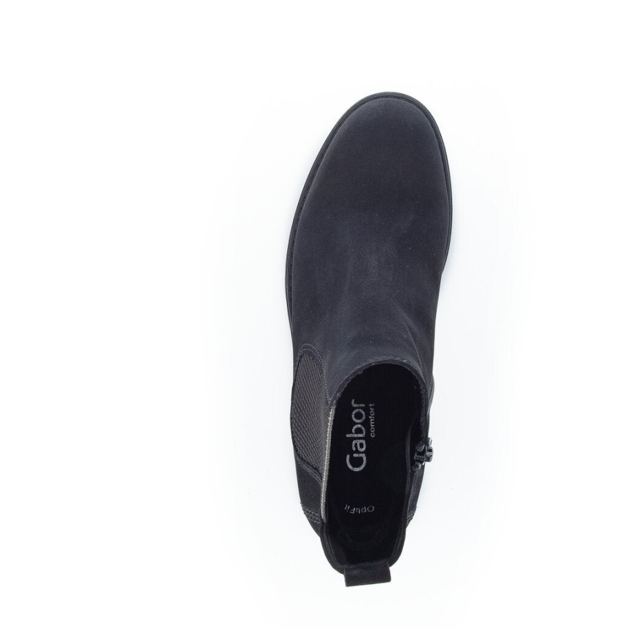 Gabor 92781-47 - Schwarzes Wildleder