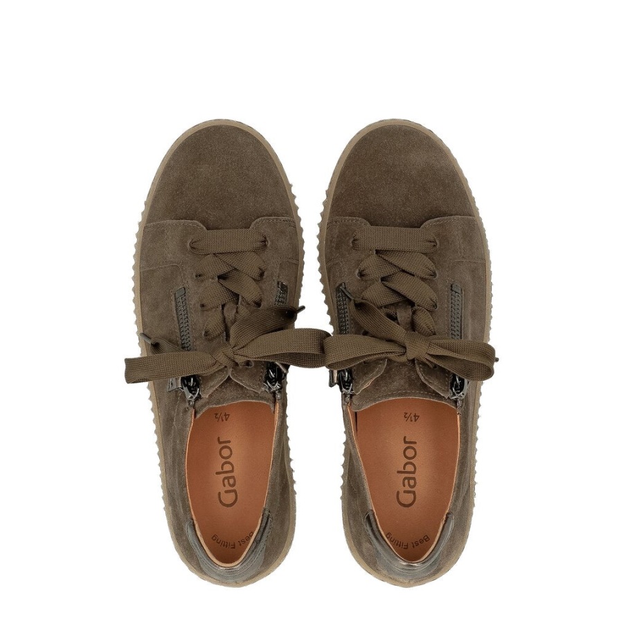 Gabor 93334-39 - Braunes Wildleder