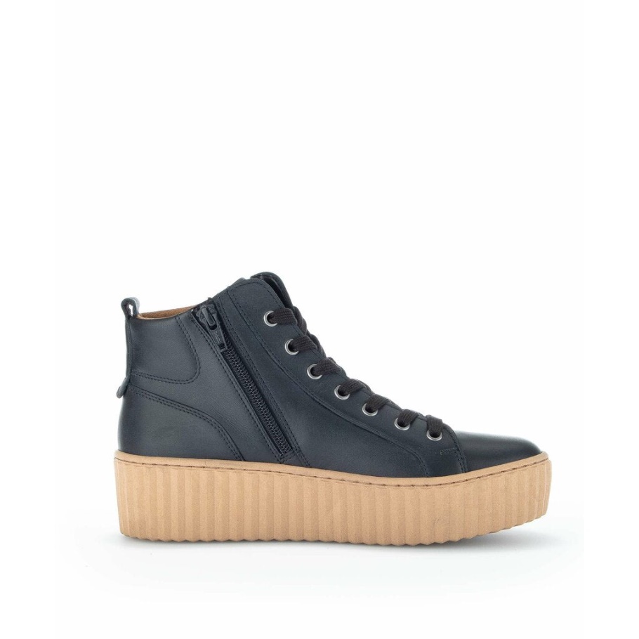 Gabor 93710-27 - Schwarzes Glattleder