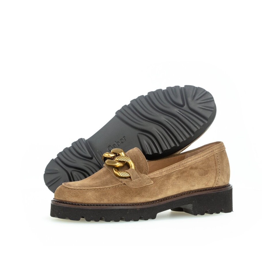 Gabor 95240-10 - Braunes Wildleder