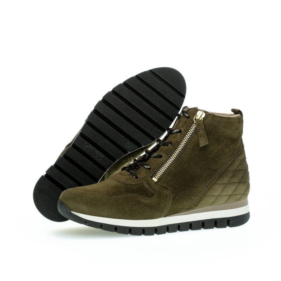 Gabor 96.455-33 - Grünes Wildleder