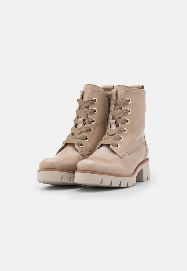 Schnürstiefeletten Kiesel/dust Gabor
