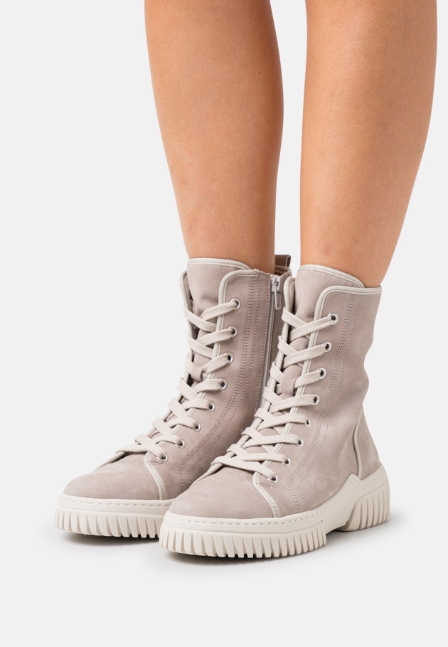 Schnürstiefeletten Kiesel/dust Gabor