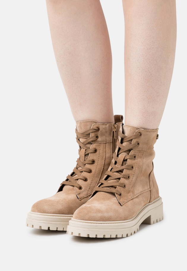 Schnürstiefeletten Kiesel/dust Gabor