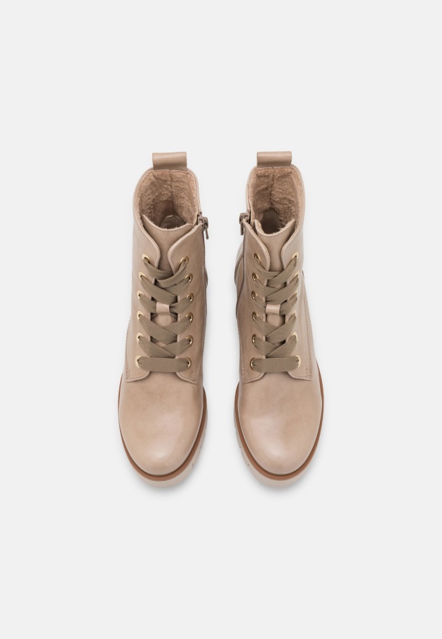 Schnürstiefeletten Kiesel/dust Gabor