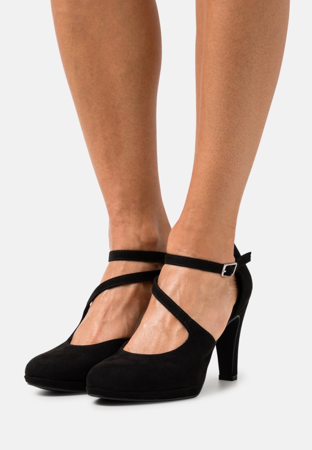 Schwarze Gabor High Heels Damen