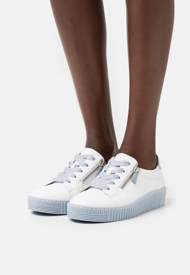 Weiss/silber Gabor Sneaker