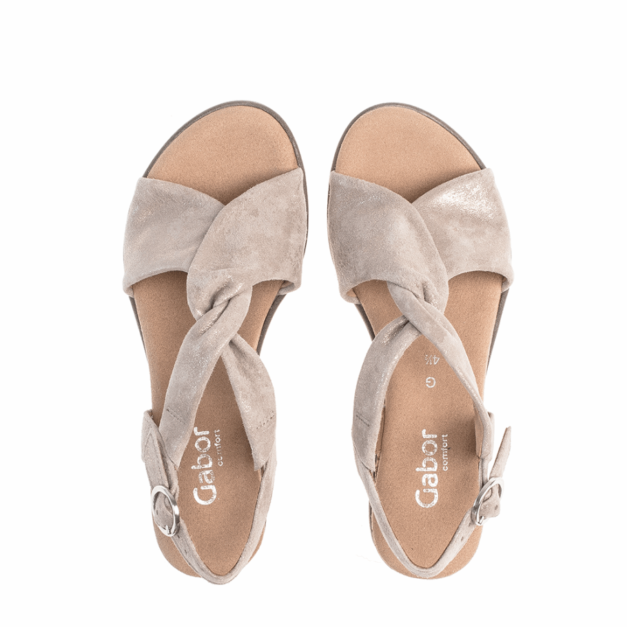 Riemchensandale Beige Gabor